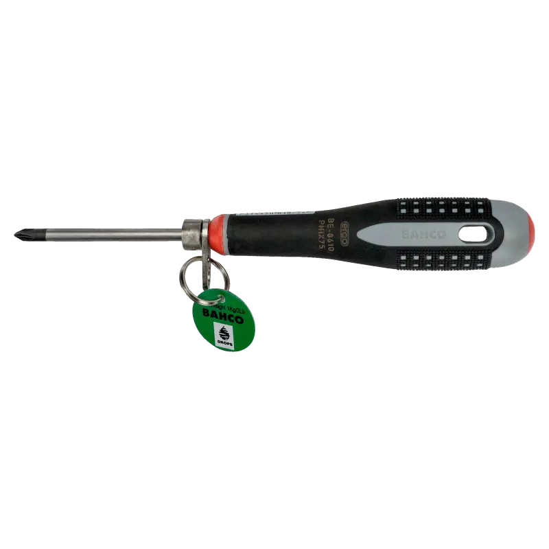 Chave parafusos ERGO™ p/parafusos Phillips c/bucha segurança
- TAHBE-8611 Chave parafusos ERGO™ p/parafusos Phillips c/bucha segurança
- TAHBE-8611