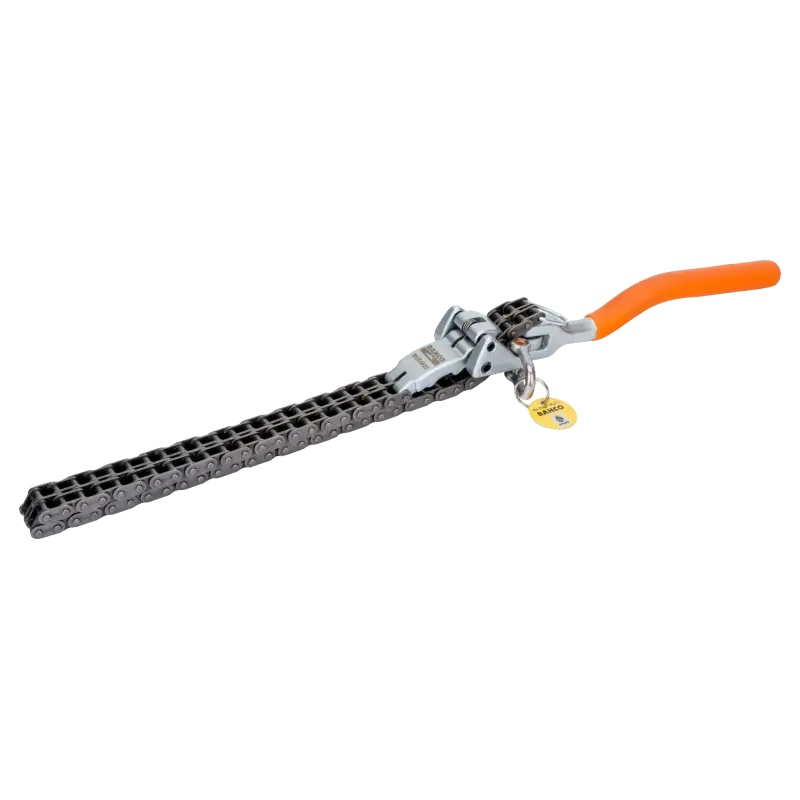 Chave de corrente para filtro de óleo com manilha em D
- TAHBE64520 Chave de corrente para filtro de óleo com manilha em D
- TAHBE64520