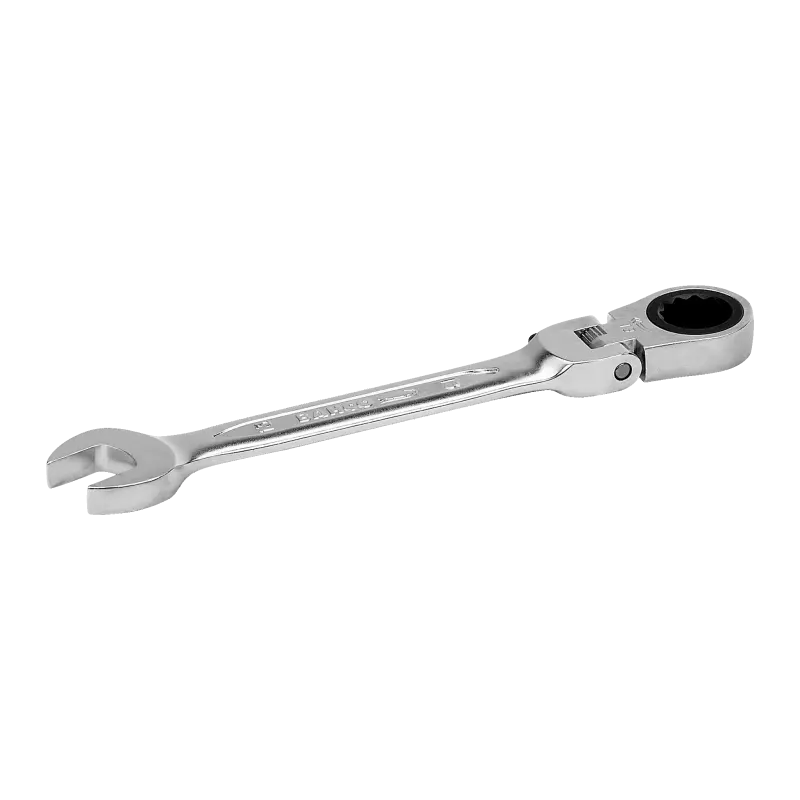 Chave combinada com roquete e cabeça flexível
 - 41RM-13