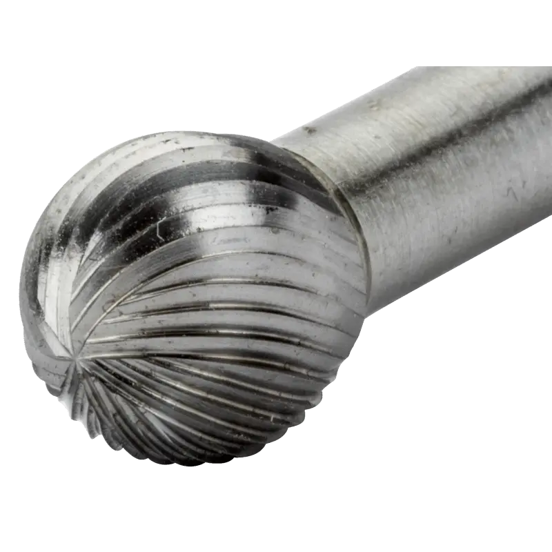 16 mm x 14 mm - Ø6 mm Lima rotativa em carboneto de tungsténio. Esférica 28
- D1614M06 16 mm x 14 mm - Ø6 mm Lima rotativa em carboneto de tungsténio. Esférica 28
- D1614M06