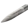 12,7 mm x 25 mm - Ø6 mm Limas rotativas de carboneto de tungsténio. Arco apontado ponta, * por encomenda 24
- G1225M06 12,7 mm x 25 mm - Ø6 mm Limas rotativas de carboneto de tungsténio. Arco apontado ponta, * por encomenda 24
- G1225M06