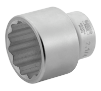 Chaves de caixa de comp. standard, encaixe quadrado de 1".2-1/2" Perfil de acionamento direto de 12 pontos.
 - 9500DZ-2.1/2