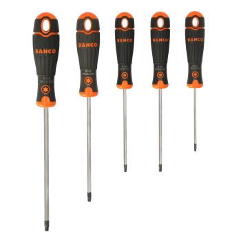 Jogo de chave de parafusos BahcoFit, 5 peças
 - B219.035 Jogo de chave de parafusos BahcoFit, 5 peças
 - B219.035