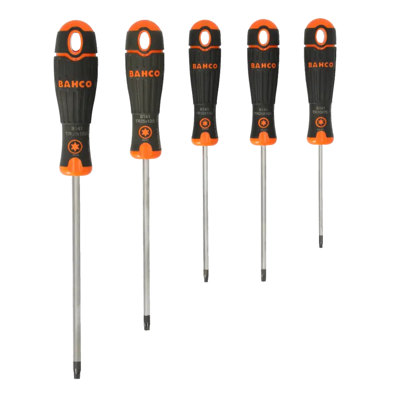 Jogo de chave de parafusos BahcoFit, 5 peças
- B219.035 Jogo de chave de parafusos BahcoFit, 5 peças
- B219.035