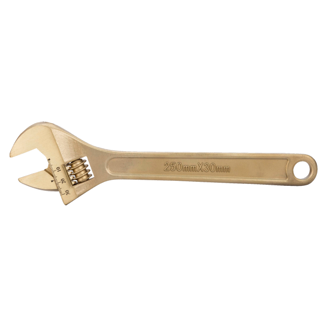 Chave ajustável antichispa AL-BR
- NS001-375 Chave ajustável antichispa AL-BR
- NS001-375