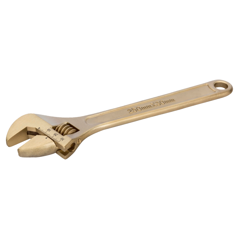 Chave ajustável antichispa AL-BR
- NS001-375 Chave ajustável antichispa AL-BR
- NS001-375