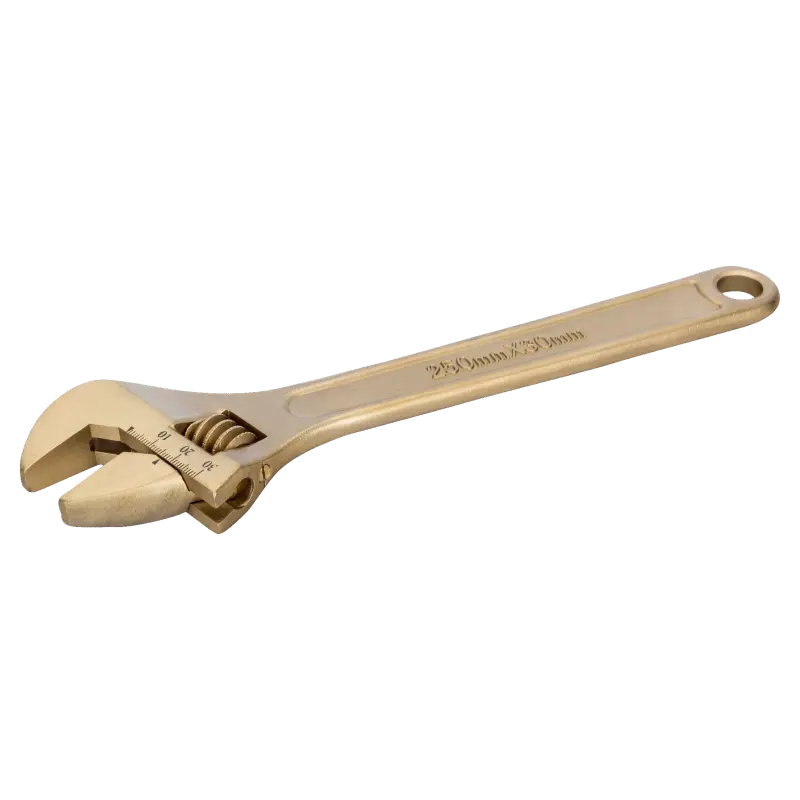 Chave ajustável antichispa AL-BR
- NS001-200 Chave ajustável antichispa AL-BR
- NS001-200