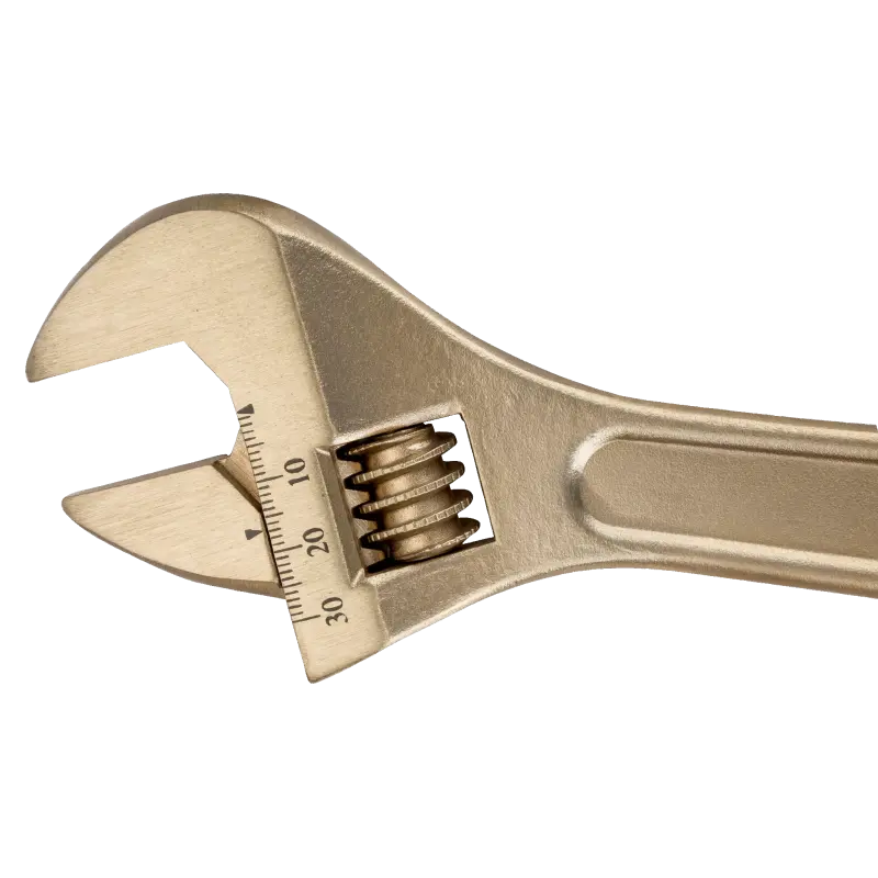 Chave ajustável antichispa AL-BR
- NS001-200 Chave ajustável antichispa AL-BR
- NS001-200