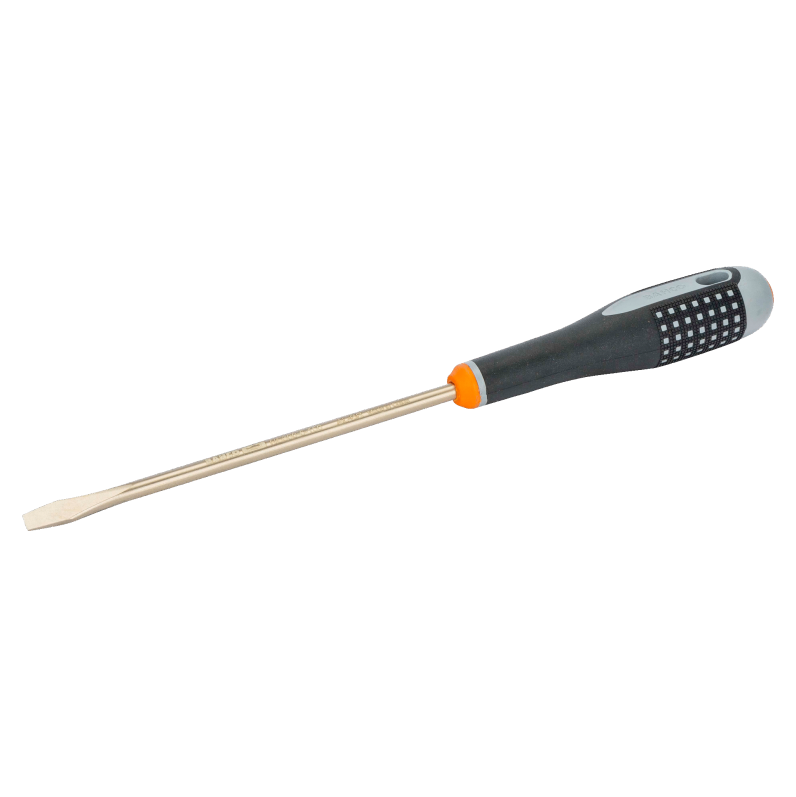 Chave de parafusos de fenda ERGO™ antichispa AL-BR
- NS300-10-200 Chave de parafusos de fenda ERGO™ antichispa AL-BR
- NS300-10-200