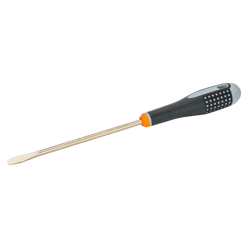 Chave de parafusos de fenda ERGO™ antichispa AL-BR
- NS300-3-50 Chave de parafusos de fenda ERGO™ antichispa AL-BR
- NS300-3-50