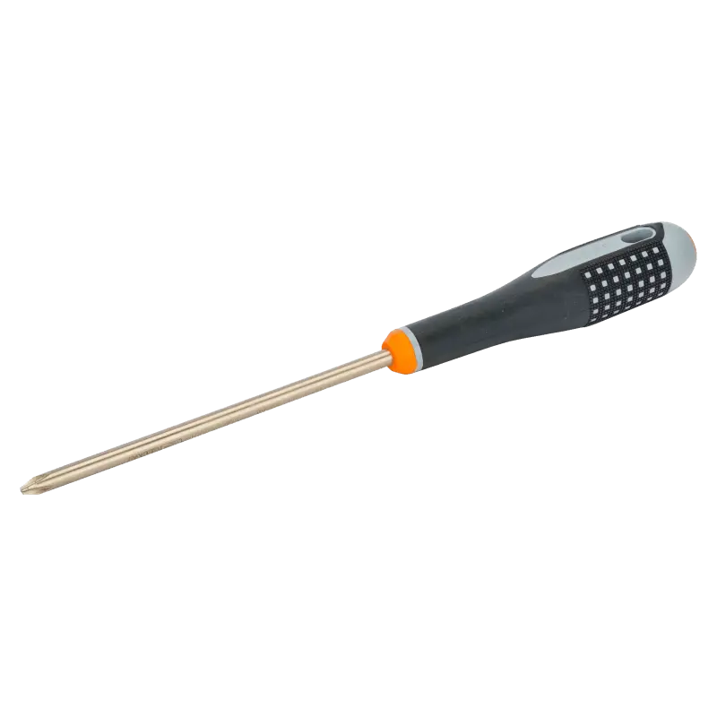 Chave de parafusos ERGO™ Phillips® antichispa AL-BR
- NS302-4-300 Chave de parafusos ERGO™ Phillips® antichispa AL-BR
- NS302-4-300