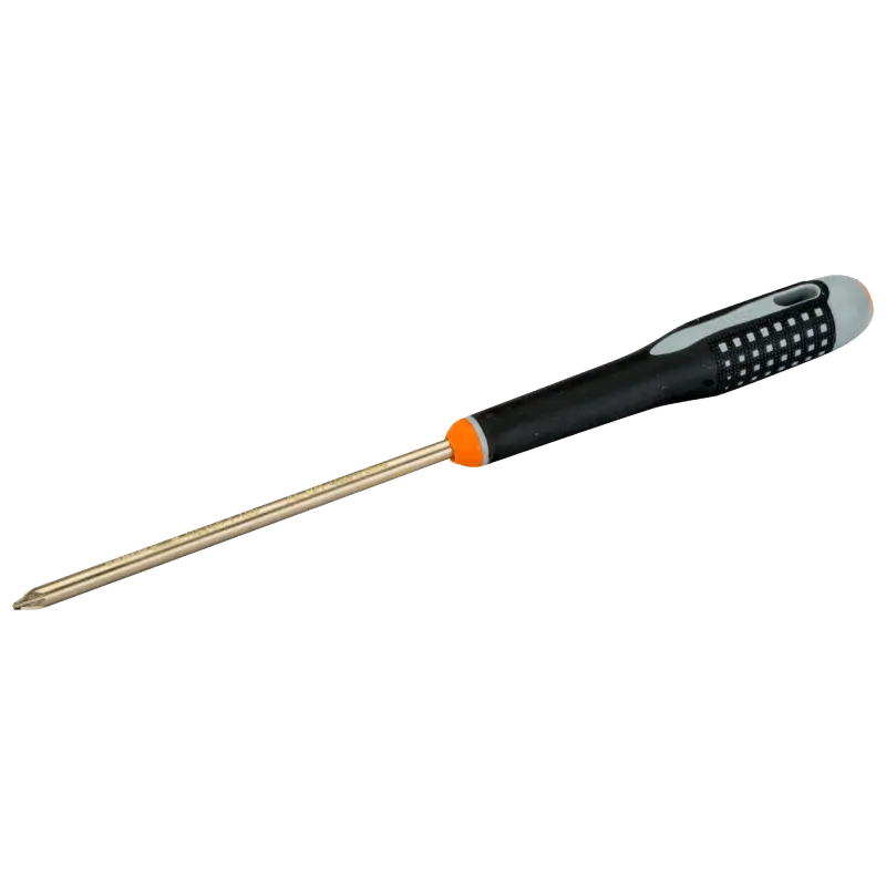 Chave de parafusos ERGO™ Pozidriv® antichispa AL-BR
- NS304-1-100 Chave de parafusos ERGO™ Pozidriv® antichispa AL-BR
- NS304-1-100