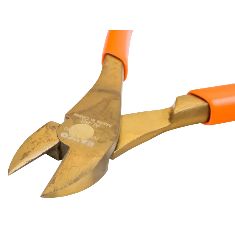 Alicate de corte diagonal antichispa resistente AL-BR
- NS403-180 Alicate de corte diagonal antichispa resistente AL-BR
- NS403-180