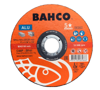 Discos de corte de alto desempenho abrasivos para alumínio 115 X 1,6 X 22,23 mm
 - 3911-115-T41-AL