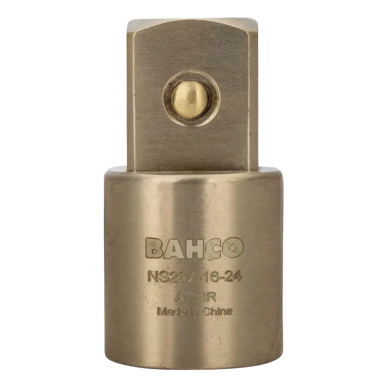 Adaptadores antichispa AL-BR
- NS232-32-24 Adaptadores antichispa AL-BR
- NS232-32-24