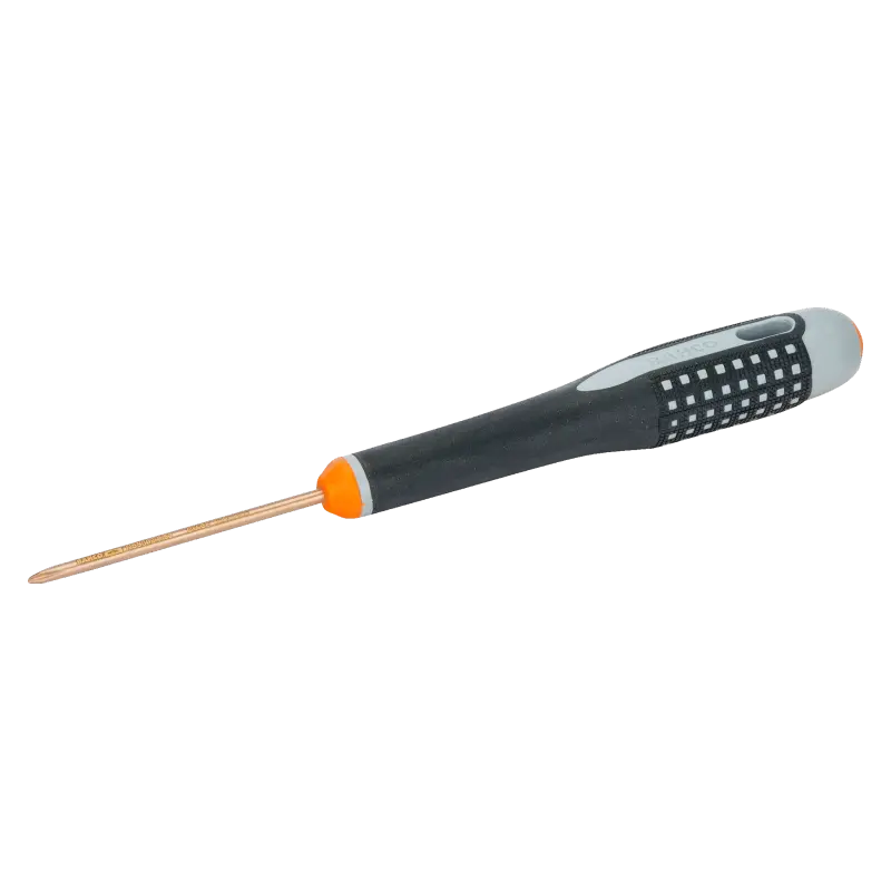 Chave de parafusos ERGO™ Phillips anti-chispa
- NSB302-2-125 Chave de parafusos ERGO™ Phillips anti-chispa
- NSB302-2-125