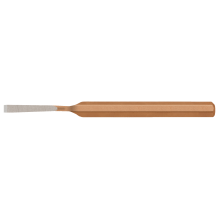 Formão com haste octogonal e acabamento de cobre envernizado - 125 mm
- 3749-125 Formão com haste octogonal e acabamento de cobre envernizado - 125 mm
- 3749-125