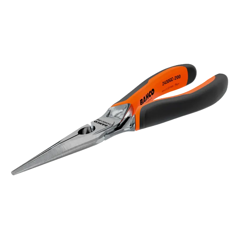 Alicates de pontas compridas ERGO™ com pegas de dois componentes e abertura automática e acabamento em cromado(160 mm) Embalagem industrial
- 2430 GC-160 IP Alicates de pontas compridas ERGO™ com pegas de dois componentes e abertura automática e acabamento em cromado(160 mm) Embalagem industrial
- 2430 GC-160 IP
