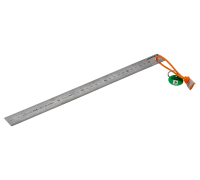 Réguas métricas de aço inoxidável com laço de arame têxtil Dyneema - 300 mm
- TAHSR300-MM