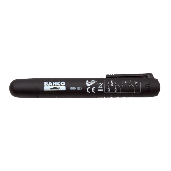 Caneta para comprovar líquido dos travões
- BBR100 Caneta para comprovar líquido dos travões
- BBR100