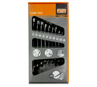 Conjunto de chaves de bocas duplas, metrico
- 111M/S10