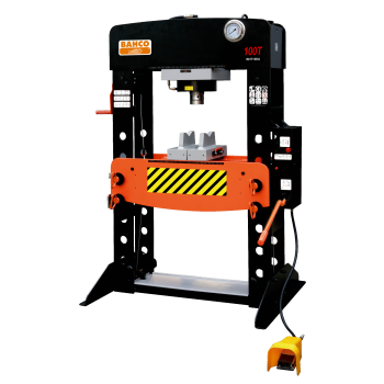 Prensa hidráulica/pneumática de 100 T
 - BH7100A Prensa hidráulica/pneumática de 100 T
 - BH7100A