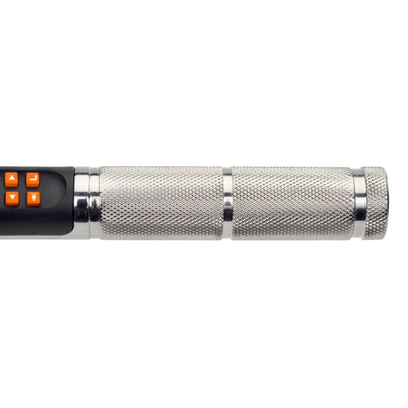 Chave dinamométrica digital e de ângulo fina com memória/USB e cabeça intercambiável de tipo retangular 7 -135 Nm
- TAWM9135M Chave dinamométrica digital e de ângulo fina com memória/USB e cabeça intercambiável de tipo retangular 7 -135 Nm
- TAWM9135M