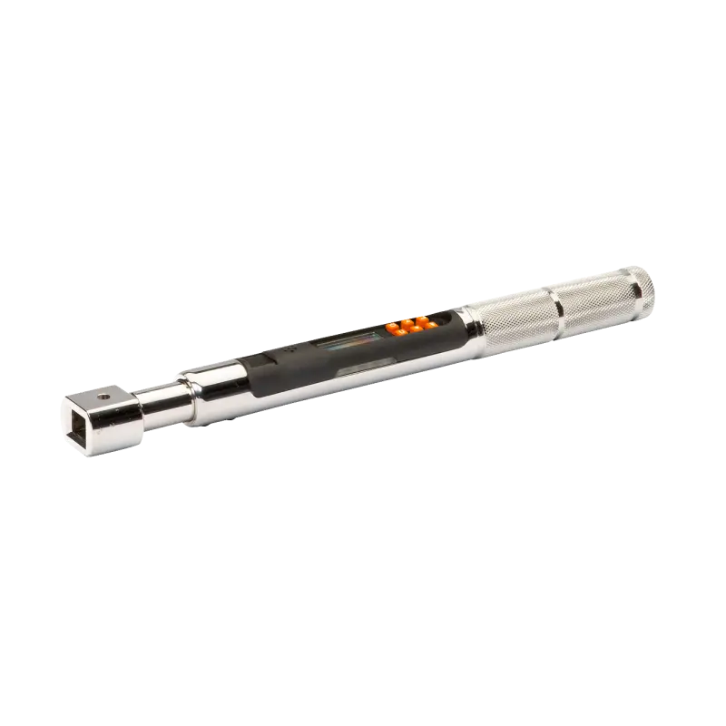 Chave dinamométrica eletrónica estreita com medição de binário e ângulo, memória/USB e cabeça intermutável de tipo retangular
 - TAWM930M