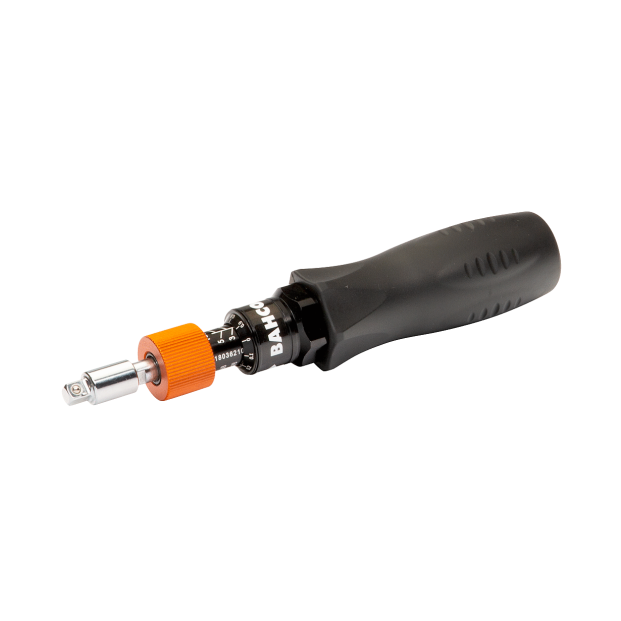 Chave de parafusos dinamométrica ajustável com escala marcada em N.m
- TSS600 Chave de parafusos dinamométrica ajustável com escala marcada em N.m
- TSS600