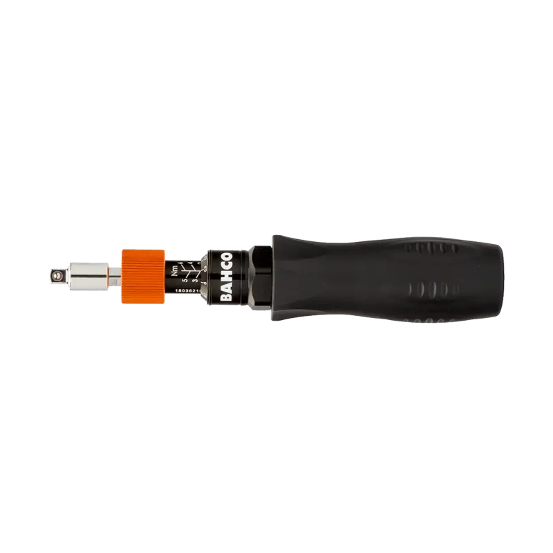 Chave de parafusos dinamométrica ajustável com escala marcada em N.m
- TSS600 Chave de parafusos dinamométrica ajustável com escala marcada em N.m
- TSS600