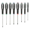 Conjunto de chaves de parafusos de fenda/Phillips/Pozidriv/TORX® com pega de borracha - 8 peças
- BE-9872 Conjunto de chaves de parafusos de fenda/Phillips/Pozidriv/TORX® com pega de borracha - 8 peças
- BE-9872