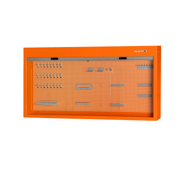 Armário de parede ou de bancada com porta e ganchos
 - 1495CS18BLHK
