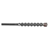 Brocas Max SDS de 4 lâminas para betão armado 32 mm x 1320 mm
 - 4656-32-1320