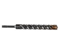 Brocas SDS+ de 4 lâminas para betão armado 10 mm x 1000 mm
 - 4651-10-1000