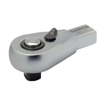 Cabeça de roquete de tipo pera com desengate rápido e conector retangular
 - 14Q-1/2