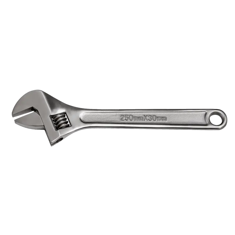 Chaves ajustáveis de porca central em aço inoxidável
 - SS001-450