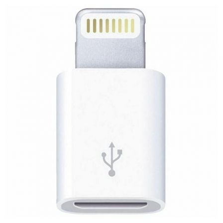 Adaptador Micro USB Lightning 3GO A200/ Micro USB Hembra - Lightning Macho/ Blanco Adaptador Micro USB Lightning 3GO A200/ Micro USB Hembra - Lightning Macho/ Blanco