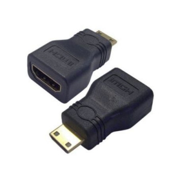 Adaptador 3GO AMINIHDMI/ HDMI Hembra - Mini HDMI Macho Adaptador 3GO AMINIHDMI/ HDMI Hembra - Mini HDMI Macho