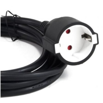 Cable Alargador de Alimentación 3GO AL3M/ CEE7 Macho - CEE7 Hembra/ 3m/ Negro Cable Alargador de Alimentación 3GO AL3M/ CEE7 Macho - CEE7 Hembra/ 3m/ Negro