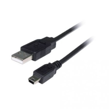 Cable USB 2.0 3GO C107/ MiniUSB Macho - USB Macho/ 1.5m/ Negro Cable USB 2.0 3GO C107/ MiniUSB Macho - USB Macho/ 1.5m/ Negro