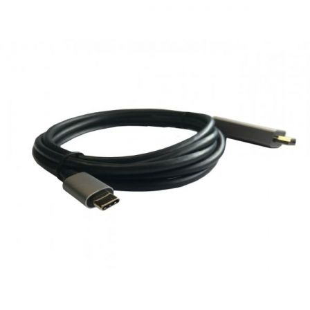 Cable HDMI 3GO C137/ HDMI Macho - USB Tipo-C Macho/ 2m/ Negro Cable HDMI 3GO C137/ HDMI Macho - USB Tipo-C Macho/ 2m/ Negro