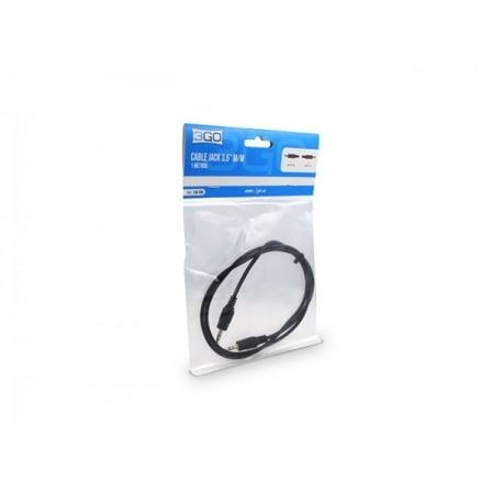 Cable Estéreo 3GO CA106/ Jack 3.5 Macho - Jack 3.5 Macho/ 1m Cable Estéreo 3GO CA106/ Jack 3.5 Macho - Jack 3.5 Macho/ 1m
