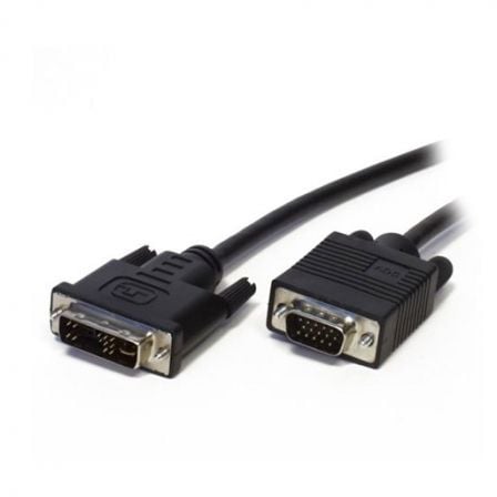 Cable DVI 3GO CDVIVGA/ DVI-I Macho - HD DSUB Macho/ 2m/ Negro Cable DVI 3GO CDVIVGA/ DVI-I Macho - HD DSUB Macho/ 2m/ Negro