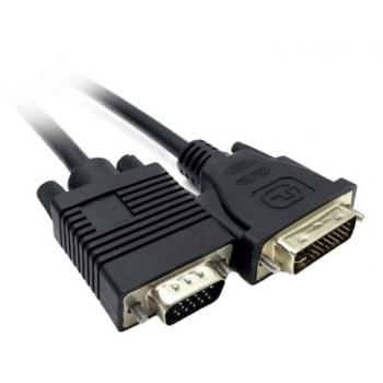 Cable DVI 3GO CDVIVGA/ DVI-I Macho - HD DSUB Macho/ 2m/ Negro Cable DVI 3GO CDVIVGA/ DVI-I Macho - HD DSUB Macho/ 2m/ Negro