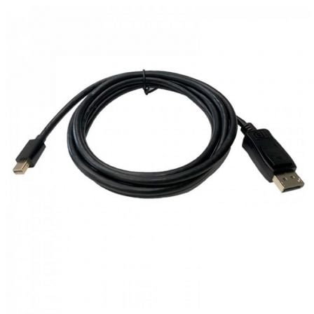Cable Mini DisplayPort 3GO CMDPDP-2M/ Mini DisplayPort Macho - DisplayPort Macho/ 2m/ Negro Cable Mini DisplayPort 3GO CMDPDP-2M/ Mini DisplayPort Macho - DisplayPort Macho/ 2m/ Negro