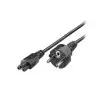 Cable Alimentación 3GO CTREBOL/ CEE (7-7) Macho - IEC C5 Macho Cable Alimentación 3GO CTREBOL/ CEE (7-7) Macho - IEC C5 Macho