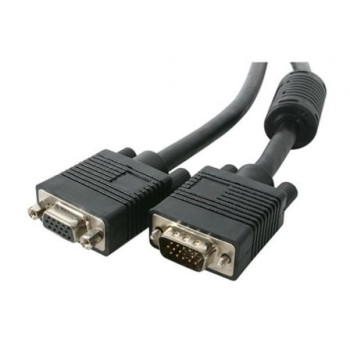 Cable SVGA 3GO CVGA10MF/ VGA Macho - VGA Hembra/ 10m/ Negro Cable SVGA 3GO CVGA10MF/ VGA Macho - VGA Hembra/ 10m/ Negro