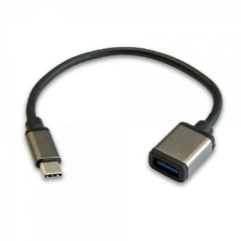 Cable USB 2.0 Tipo-C 3GO C136/ USB Tipo-C Macho - USB Hembra/ 20cm/ Negro Cable USB 2.0 Tipo-C 3GO C136/ USB Tipo-C Macho - USB Hembra/ 20cm/ Negro