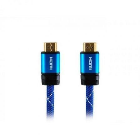 Cable HDMI 2.0 4K 3GO CHDMI52/ HDMI Macho - HDMI Macho/ 5m/ Azul Cable HDMI 2.0 4K 3GO CHDMI52/ HDMI Macho - HDMI Macho/ 5m/ Azul