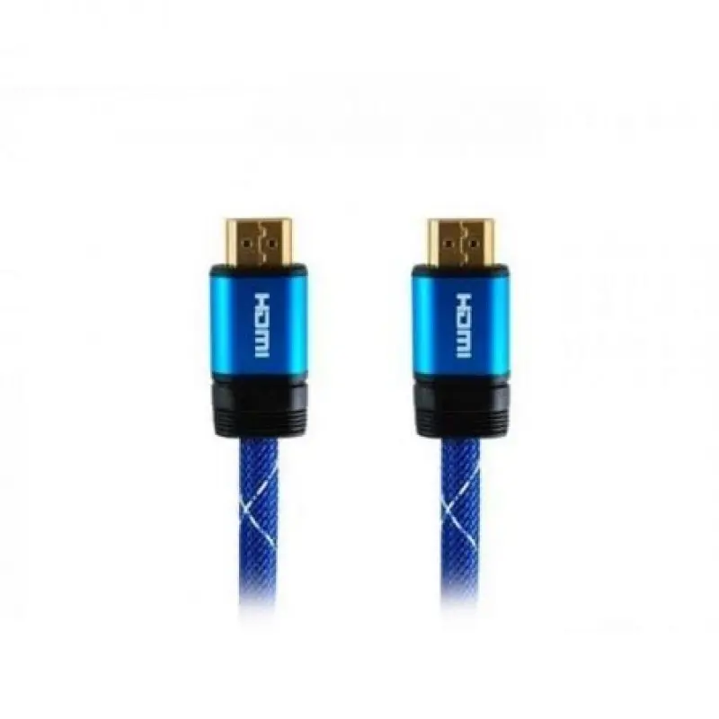 Cable HDMI 2.0 4K 3GO CHDMI52/ HDMI Macho - HDMI Macho/ 5m/ Azul Cable HDMI 2.0 4K 3GO CHDMI52/ HDMI Macho - HDMI Macho/ 5m/ Azul